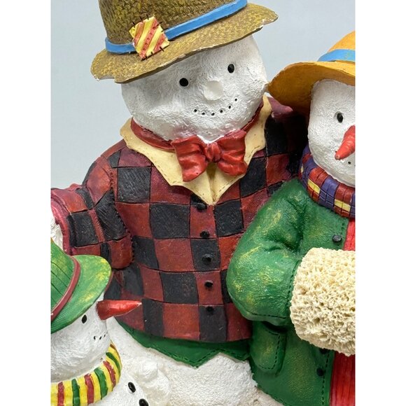 Susan Winget Snow Family First Edition 1998 Number 5 with Sled & Gifts Used READ - Picture 2 of 8